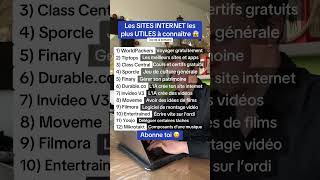 Les SITES INTERNET les plus UTILES à connaître de la semaine 😱🚀astuce astuces [upl. by Esaele308]