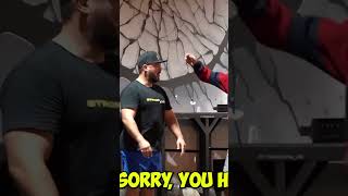 ELITE Powerlifter SHOCKS Huge Gym Coach [upl. by Stelmach16]