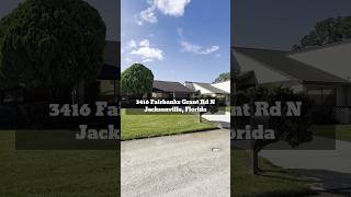 3416 Fairbanks Grant Road North Jacksonville Florida realestate [upl. by Hubert]