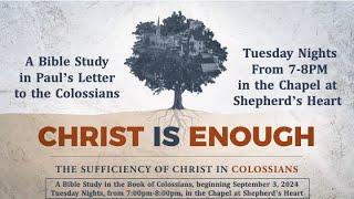 Colossians Bible Study October 8 2024 Session 6 [upl. by Evangelin]