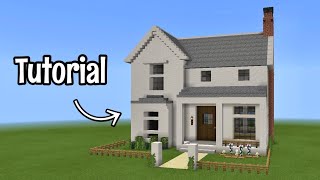 Minecraft Modern Farmhouse Tutorial [upl. by Nicolle504]