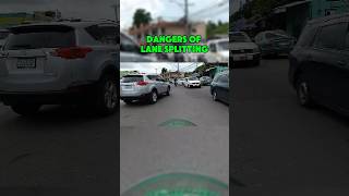 Watch Out When Lane Splitting lanesplitting motorcycle [upl. by Gildea]