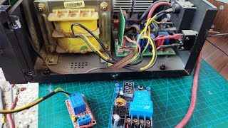 How to On Off an Inverter Using a relay [upl. by Etiam219]