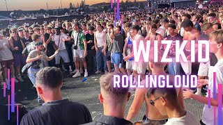 Wizkids Electrifying Performance at Rollingloud Germany  Unforgettable Live Show [upl. by Eedebez971]