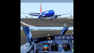 Windshear fatal landing edit flightsimulator shorts [upl. by Arreic224]