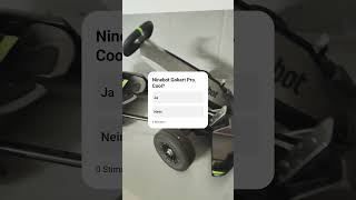 Ninebot Gokart Pro automobile stunt electric ninebot gokart funny [upl. by Assenay]