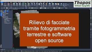 Rilievo di facciate tramite fotogrammetria terrestre e software open source [upl. by Leopoldeen]