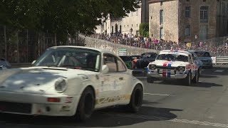 Circuit des Remparts à Angoulême  oeuvres dart en course [upl. by Pickett204]