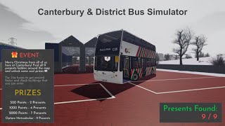 Canterbury amp District Bus Simulator  Christmas Update [upl. by Orlando222]