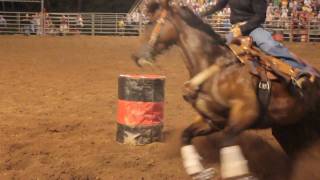 barrel racing benton rodeo 2010mpg [upl. by Ardnuassak349]