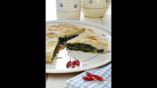 Focaccia con cime di rape [upl. by Afinom103]