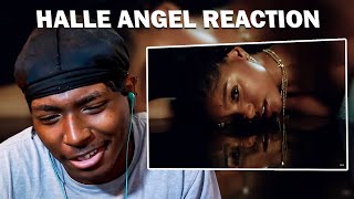 FIRST TIME HEARING HALLE Halle  Angel Official Video Reaction [upl. by Uos54]