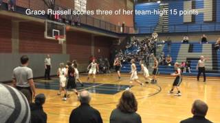 Battle Ground vs Hockinson girls basketball [upl. by Sidoney]