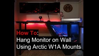 How To Hang Arctic W1A Wall Mounts [upl. by Dressel426]