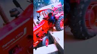 Tractor accident😱  shorts tractor farming trending short [upl. by Gove264]