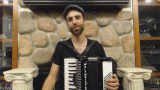 How to Play a 48 Bass Accordion  Lesson 1  Introduction to Counter Bass  Chopsticks [upl. by Arde]