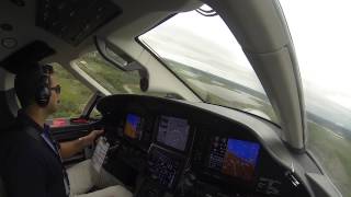 Pilatus PC12 balked landing [upl. by Stilla]