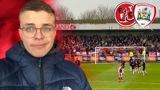 BARNSLEY FANS GO MENTAL AT FLEETWOOD  FLEETWOOD TOWN VS BARNSLEY VLOG  12 [upl. by Bradman]