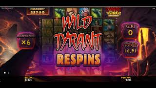 MEGA WIN New Slot TYRANT KING MEGAWAYS [upl. by Roehm]