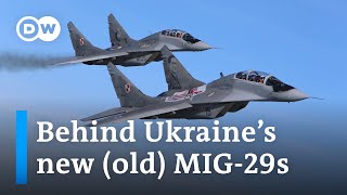 MIG29 deliveries are underway but is the Sovietera jet up to the task in Ukraine  DW News [upl. by Krug]