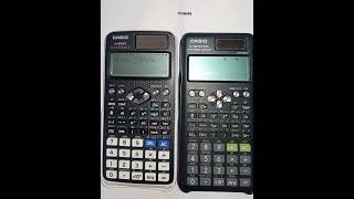 Casio 991EX vs 991ES which is fast and better scientificcalculator casiocalculator [upl. by Nirak97]