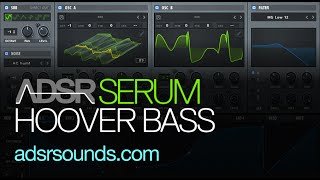 Serum tutorial  Hoover Bass [upl. by Mears]