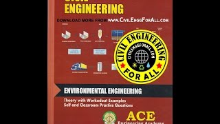 Environmental Engineering ACE Academy GATE Material Free Download PDF [upl. by Nojad803]