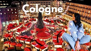 COLOGNE CHRISTMAS MARKET » Day Trip Unexpected Detour  Germany [upl. by Popper]