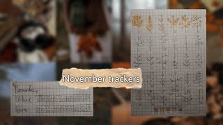 November trackers [upl. by Mutua]