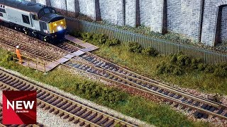 New Junction  Adding a Station Pilot Siding Part Five  Illumination amp Static Grass [upl. by Dash]