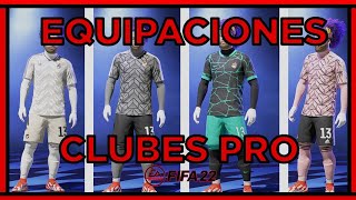 EQUIPACIONES PARA CLUBES PRO FIFA 23  EQUIPACIONES PARA MODO CARRERA FIFA 23 [upl. by Hindu]