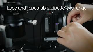 Scientifica PatchStar Micromanipulator  Unique pipette exchange system [upl. by Fulvi]