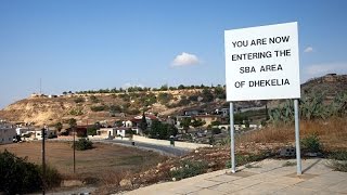 British Sovereign Base Area Dhekelia Cyprus [upl. by Isiahi581]