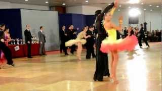 12 final  JUNIOR OPEN Latin  rumba  DanceSportCup Madrid 2013 [upl. by Aima]