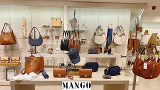 MANGO BAGS amp SHOES NEW COLLECTION  MARCH 2024 [upl. by Phaidra]