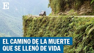 El camino de la muerte en Bolivia se llena de vida  EL PAÍS [upl. by Anirt]