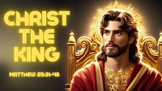 ✝️ Matthew 253146 CHRIST THE KING 👑  PARABLE of the SHEEP amp GOATS  AI ANIMATION [upl. by Merdith213]