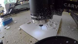 Cutting 3mm ABS Plastic on the XCarve 5x Speed [upl. by Light]