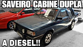 SAVEIRO CABINE DUPLA A DIESEL [upl. by Anedal784]