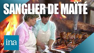 Les brochettes de sanglier marinées de Maïté 🐗🔥  INA Recettes vintage [upl. by Jaenicke]