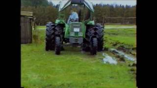 Fendt Farmer 104S mit Evers Tiefenlockerer [upl. by Banyaz]