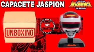 Capacete do Jaspion  Fred Toys [upl. by Nosemyaj941]