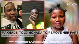 EXPLAINED Makhadzi amp King Monada Ghanama Song Fight [upl. by Kee]