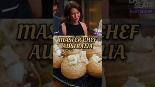 😎Master Chef Australia reaction on Panipuri😋 shorts masterchefaustralia youtubeshorts panipuri [upl. by Leunamnauj161]