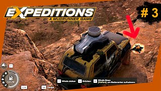 Abstieg mit dem Bodenanker  Expeditions A MudRunner Game 3  Deutsch [upl. by Neeloc]