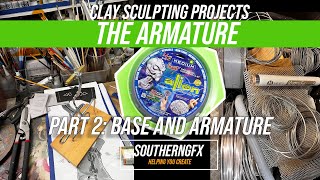 How to sculpt with clay – Part 2 The Armature [upl. by Anoik697]