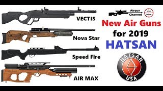 New Air Guns  HATSAN  2019 Shot Show [upl. by Elmer]