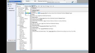 How to format a reference list  bibliography in EndNote [upl. by Edras370]