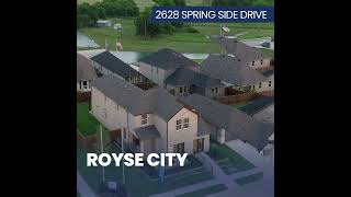 2628 Spring Side Drive  UnionMain Homes  Creekside [upl. by Yobybab]