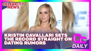 Kristin Cavallari Laughs Off Morgan Wallen Dating Rumors  CelebChase [upl. by Nipahc]